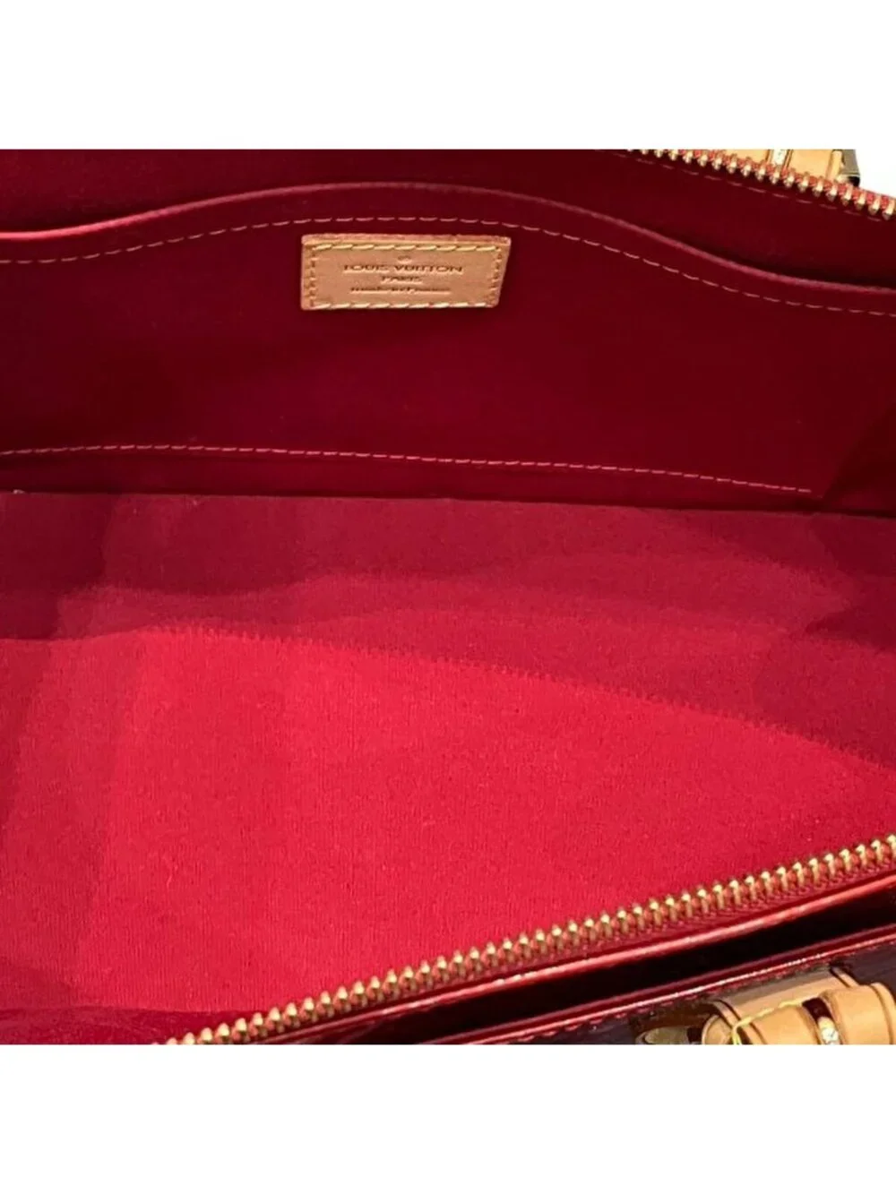 Louis Vuitton Vernis Shoulder Bag Patent Leather Rosewood Avenue